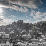 Marburg als Winterlandschaft